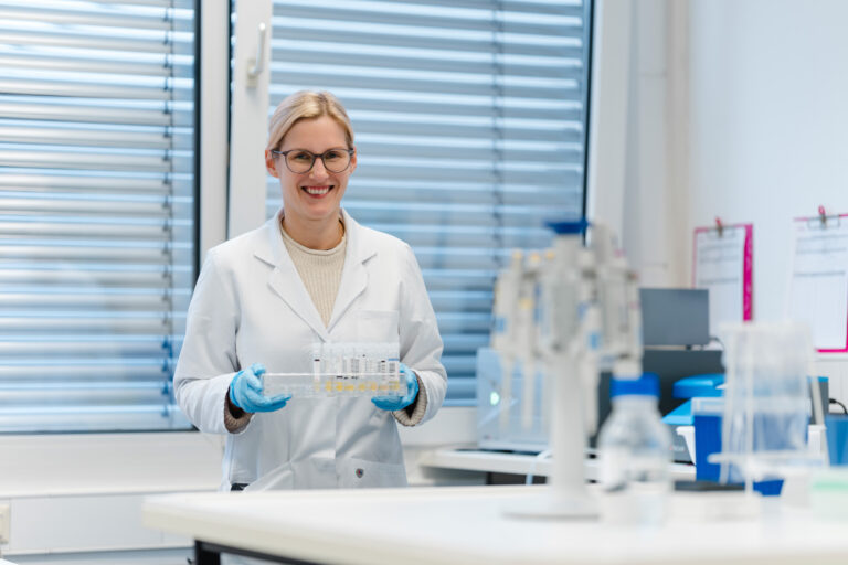 Lab Technican (girl) at MLM in ELISA lab
